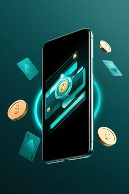 Olybet casino-app op smartphone