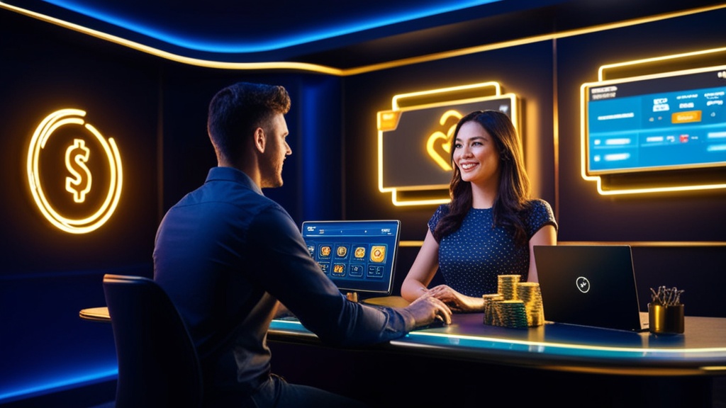 Supportgesprek over een vertraagde uitbetaling in een casino-achtige omgeving